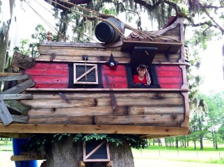 me in my treehouse