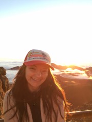 Welcoming the sun, Haleakala National Park