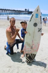 Andrew Hendrickson & Shane Miller Surfing Buddies